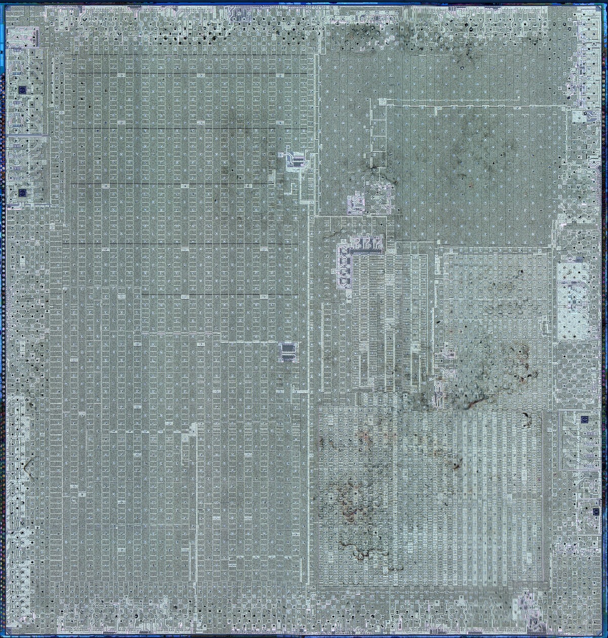 Frontsdie die shot Exynos 9820