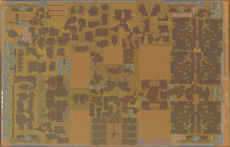 Apple A17 pro SoC dieshot