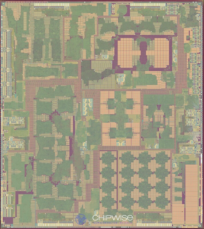 Backside view of Google’s Tensor G5 SoC