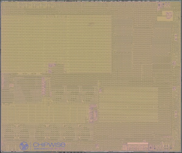 Frontside view of the Samsung Exynos 2600
