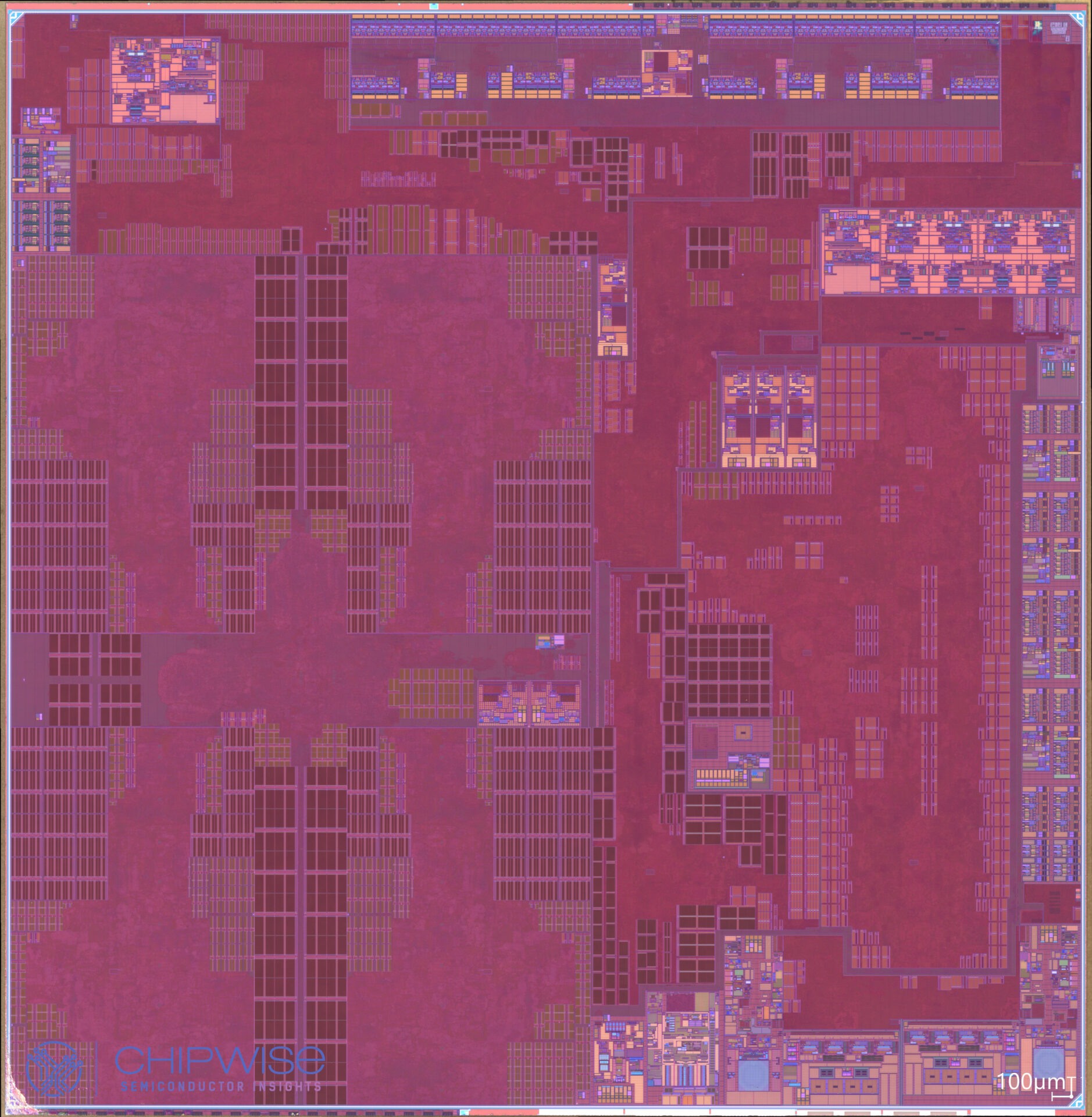 Broadcom BCM2712 D0 stepping dieshot