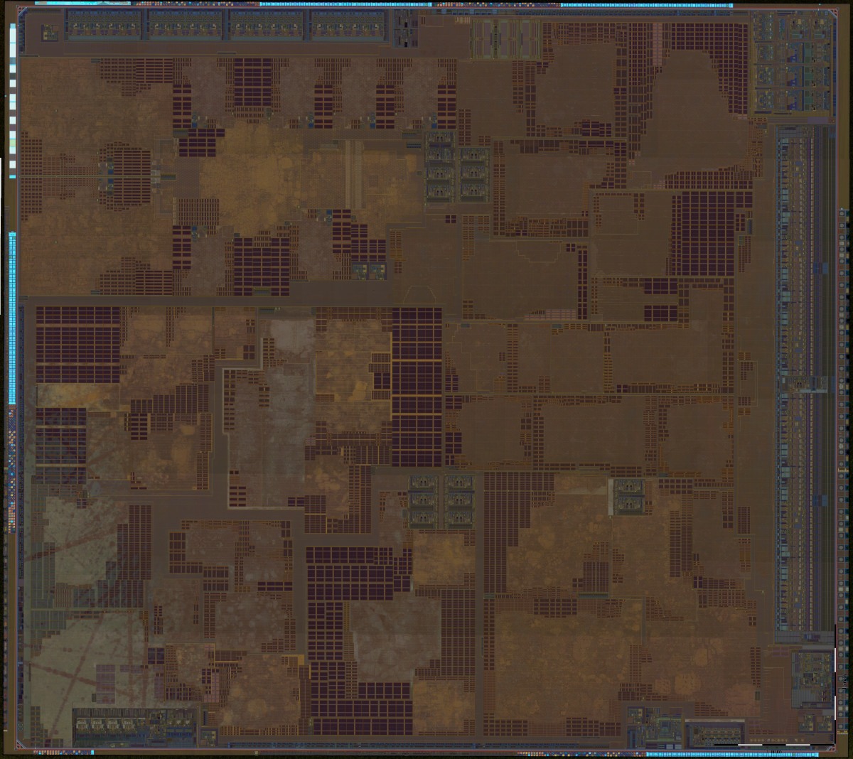 MediaTek Dimensity 930, earlier die photograph