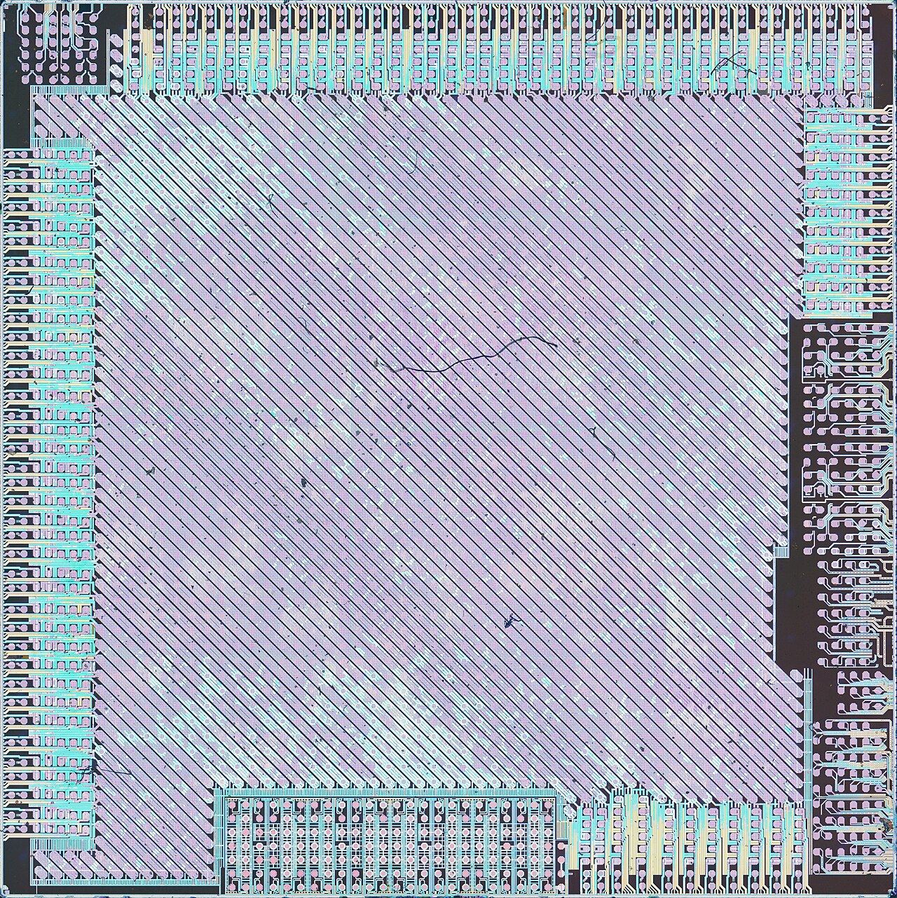 S3 Graphics Chrome 460(ES) · Chrome-400-Series — Optical die photograph