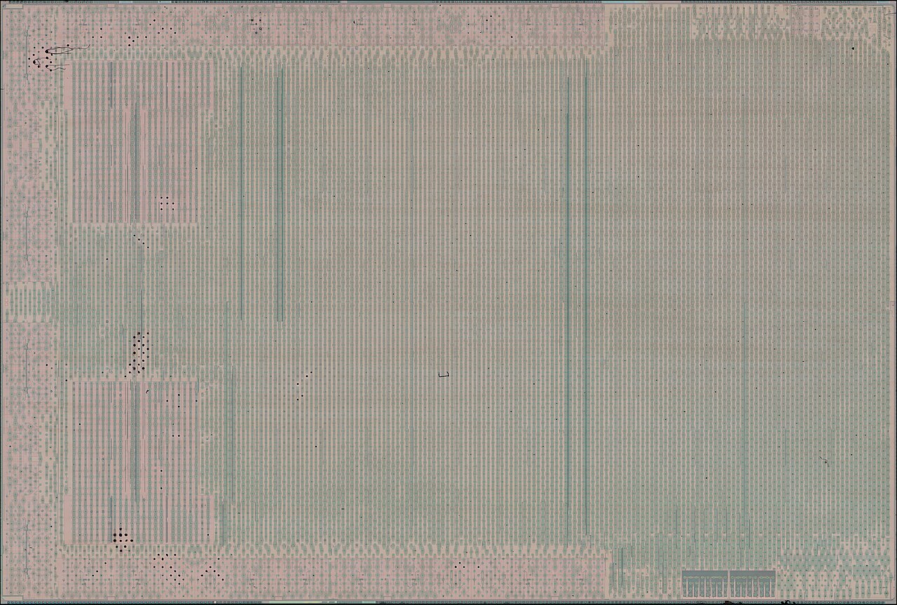 AMD XBoxOneX · Scorpio — Top-metal view