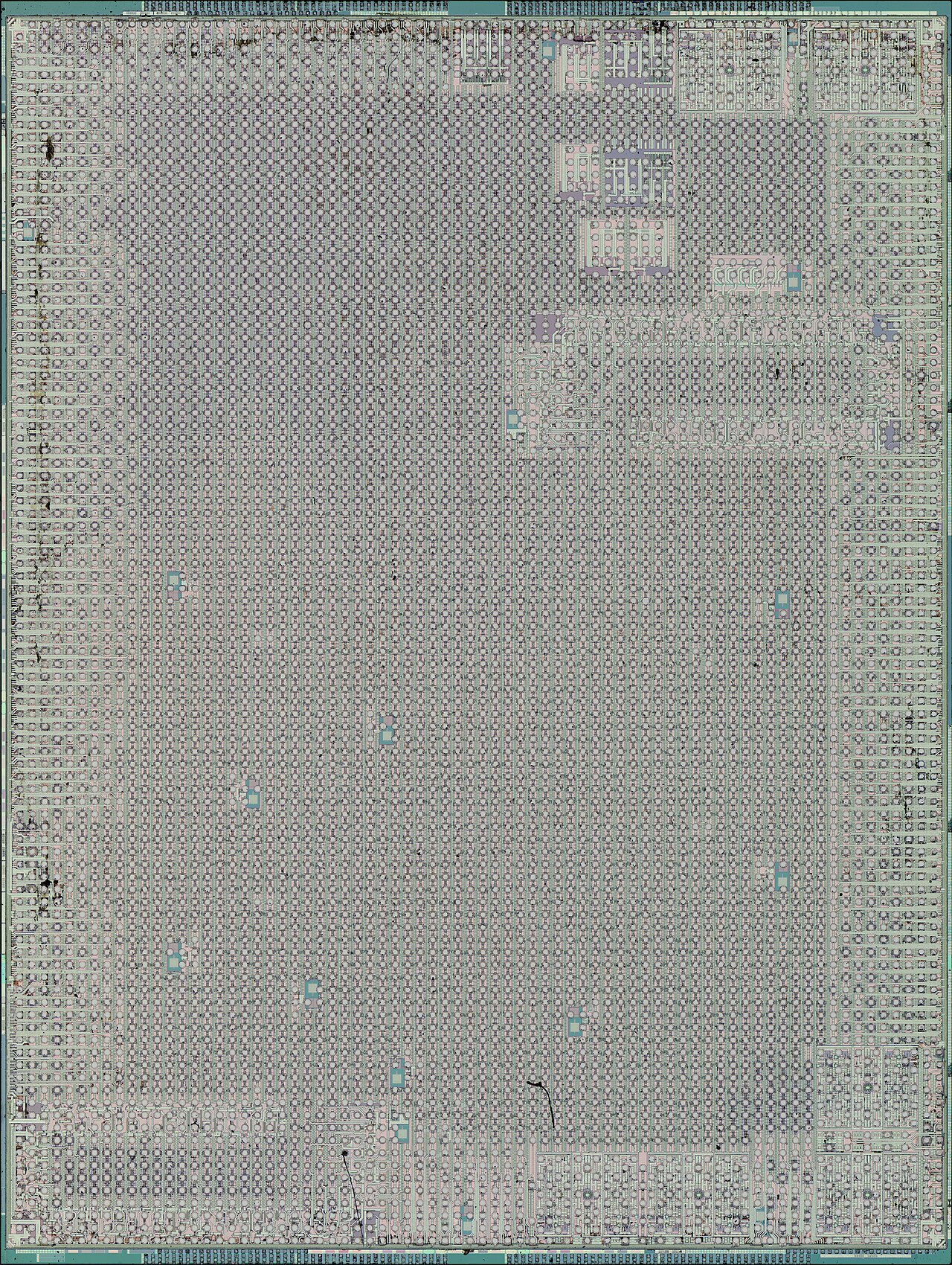 Baikal Electronics BA.2112 · Baikal BE-M1000 — Top-metal view