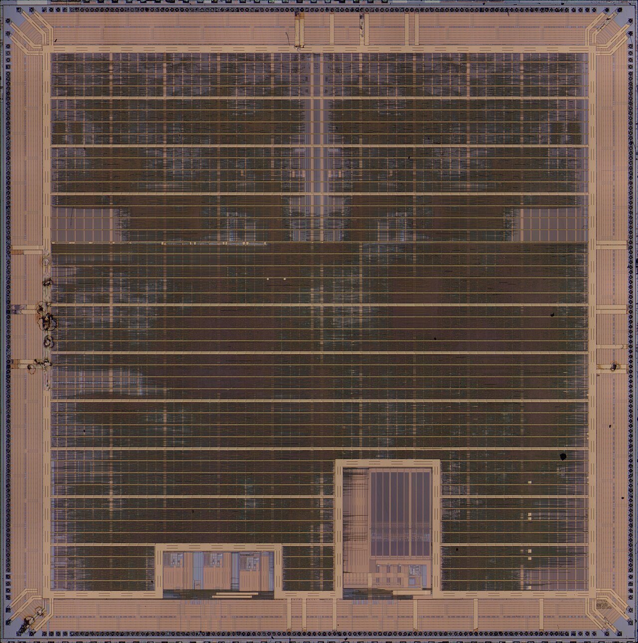 3Dfx Voodoo 3 3000 · Avenger — Top-metal view
