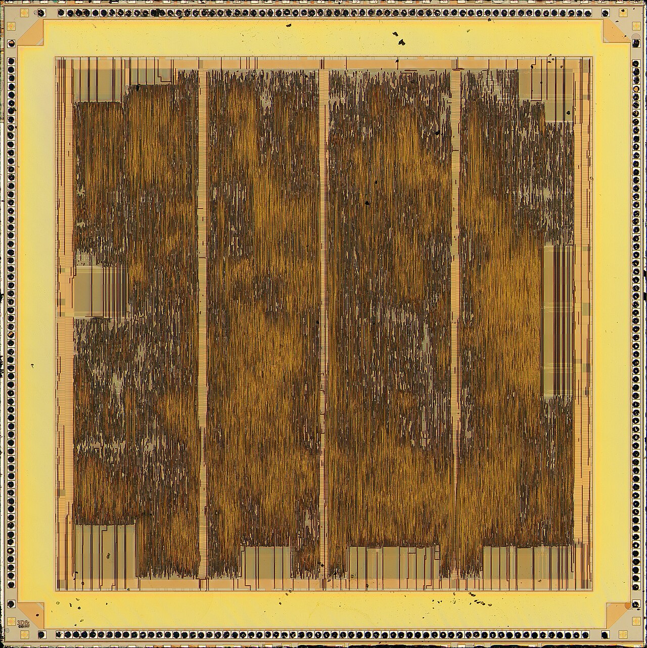3Dfx Voodoo 2 · SST-2 (CK) — Top-metal view