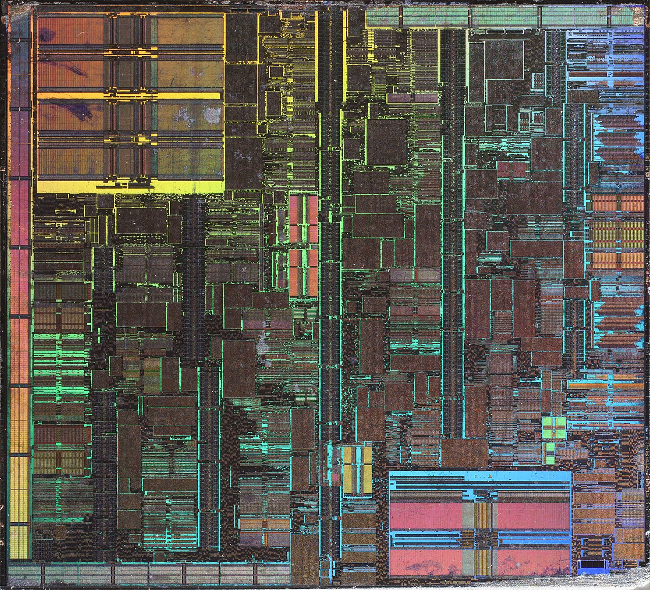 IBM POWER3-II prototype — Optical die photograph
