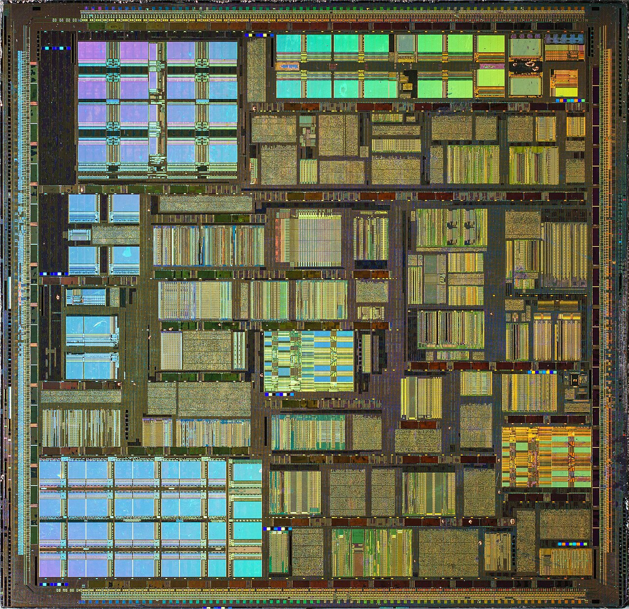 UltraSPARC III prototype — Optical die photograph