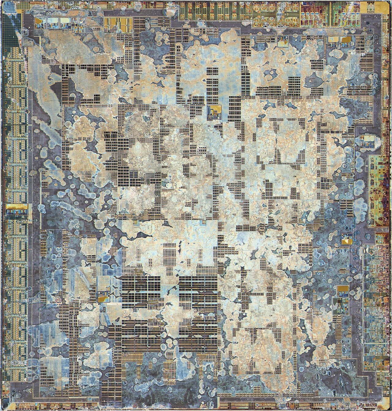 NVIDIA Shield TV · Erista — Optical die photograph