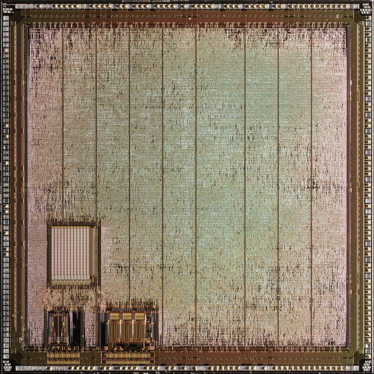 ATI MACH64 · MACH64 CT — Optical die photograph