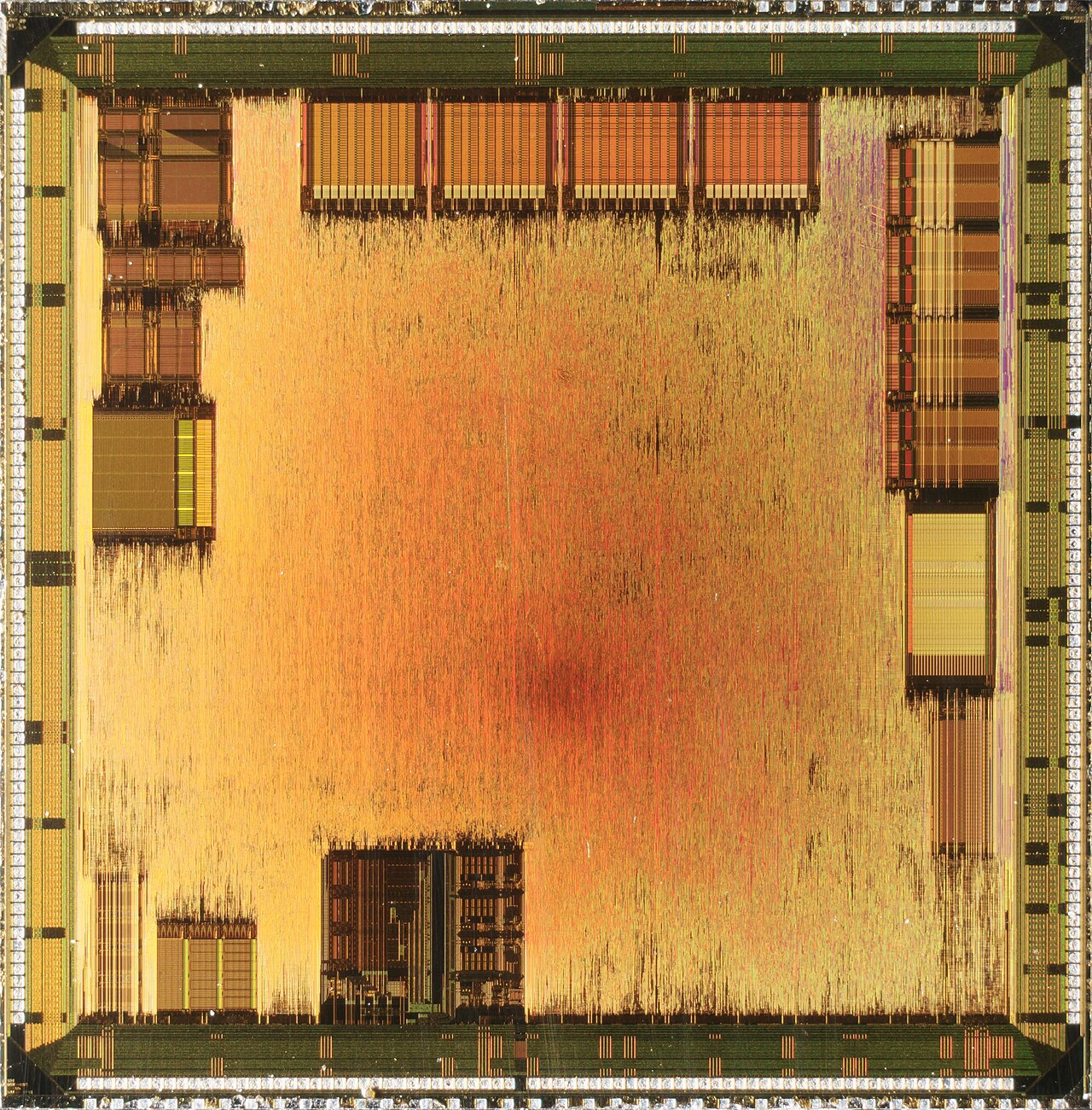 ATI RAGE PRO TURBO AGP · Mach64 GT3U — Optical die photograph