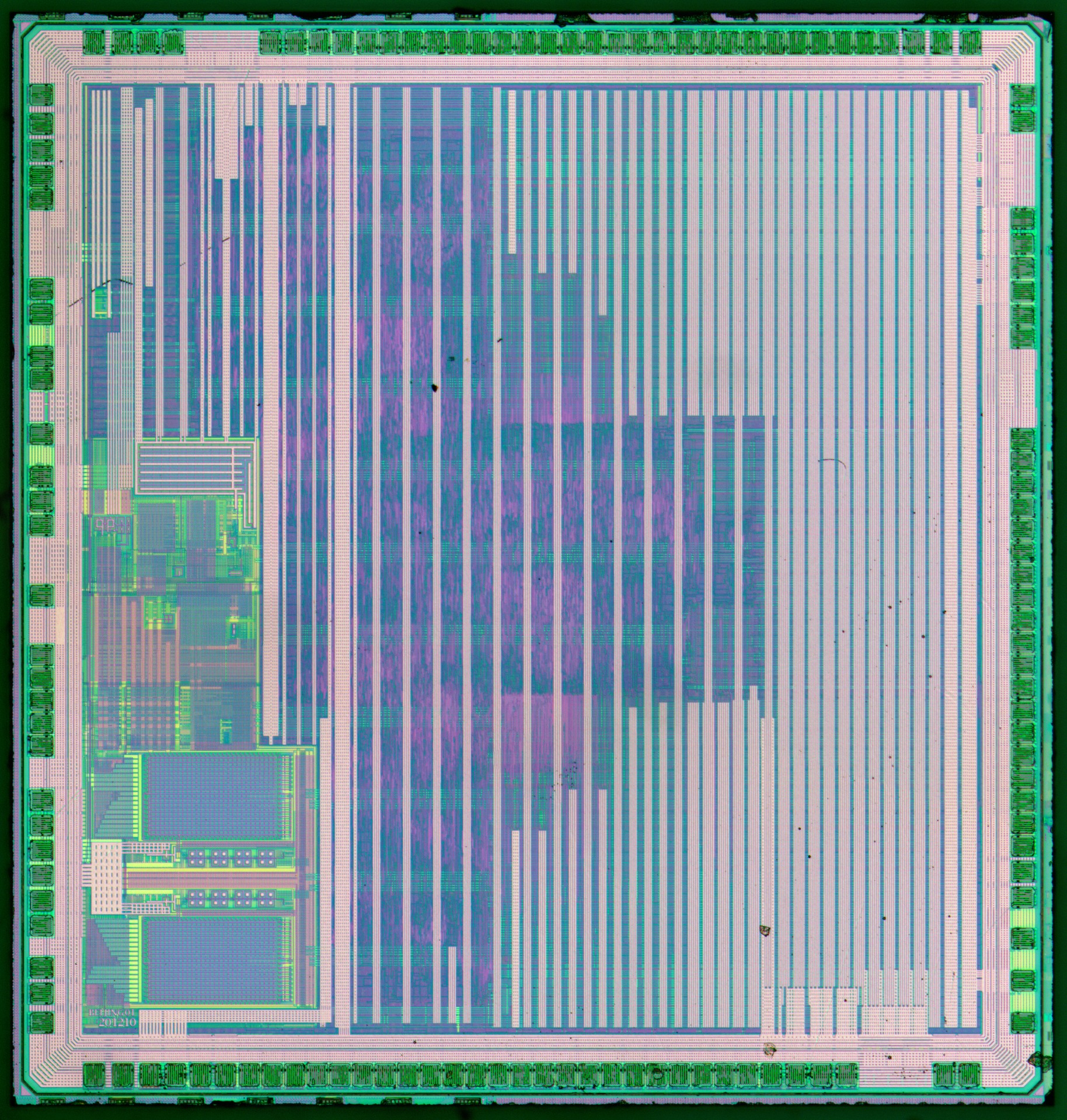 GD32F103CBT6 logic/SRAM die